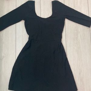 Hollister black dress